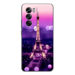 Чехол с Эйфелевой башней на OPPO Reno 12 (Париж башня)