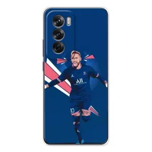 Силиконовый Чехол OPPO Reno 12 (Празднование Неймара)