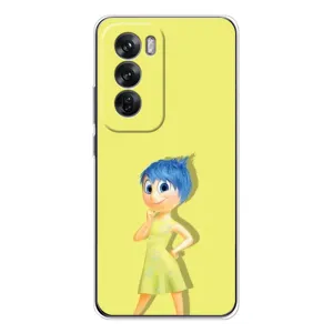 Чехол Головоломка для OPPO Reno 12 - (AlphaPrint) (Радость)
