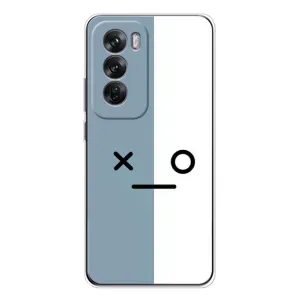 Силиконовые Чехлы (смешные стикеры) для OPPO Reno 12