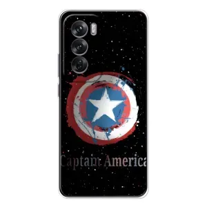 Чохол с Щітом Капітана Америки на OPPO Reno 12 (Щит Капітана)
