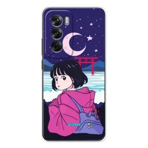 Чехол с персонажами АНИМЕ на OPPO Reno 12 (Синобу Миякэ)