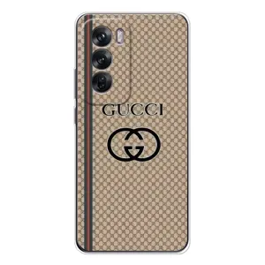 Чехлы Бренд GUCCI для OPPO Reno 12 (Стиль Гуччи)