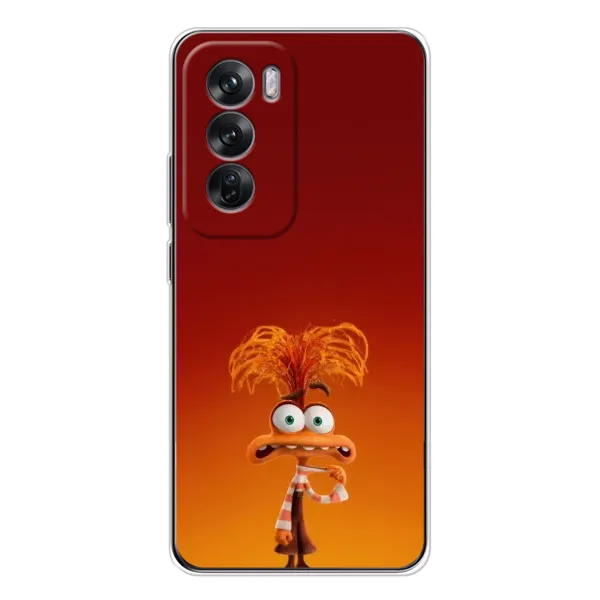 Чехол с рисунком «Тревожность» для OPPO Reno 12 Чехол с рисунком «Тревожность» для OPPO Reno 12