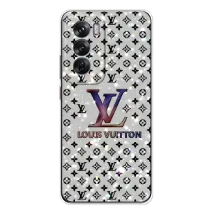 Чехол с рисунком «Яркий LV» для OPPO Reno 12