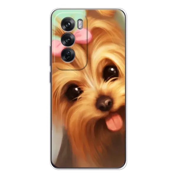 Чехол с рисунком «Йоршенский терьер» для OPPO Reno 12 Чехол с рисунком «Йоршенский терьер» для OPPO Reno 12