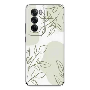 Чехол цветочный дизайн для OPPO Reno 12