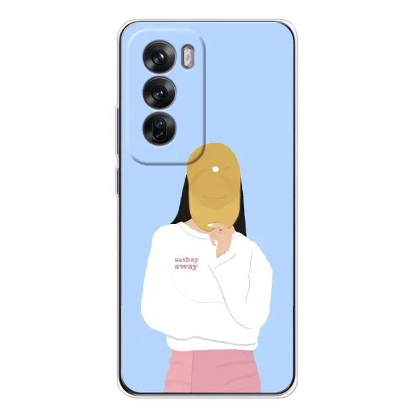 Чехол с рисунком «Желтая кепка» для OPPO Reno 12 Чехол с рисунком «Желтая кепка» для OPPO Reno 12