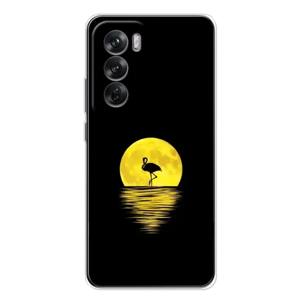Чехол с рисунком «Желтый Закат» для OPPO Reno 12 Чехол с рисунком «Желтый Закат» для OPPO Reno 12