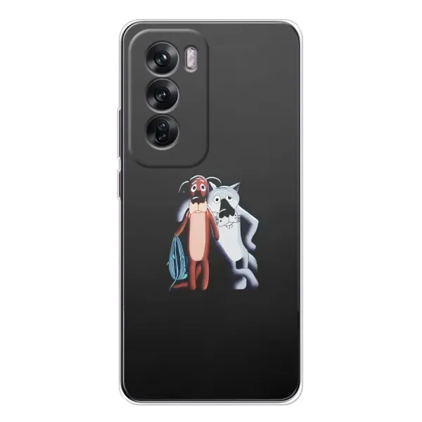 Чехол с рисунком «Шо, опять» для OPPO Reno 12