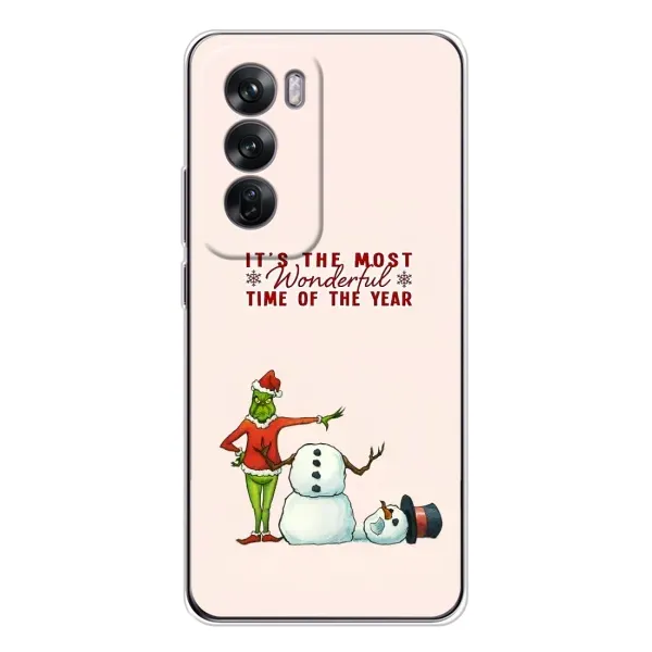 Чехол с рисунком «Злой Гринч» для OPPO Reno 12 Чехол с рисунком «Злой Гринч» для OPPO Reno 12