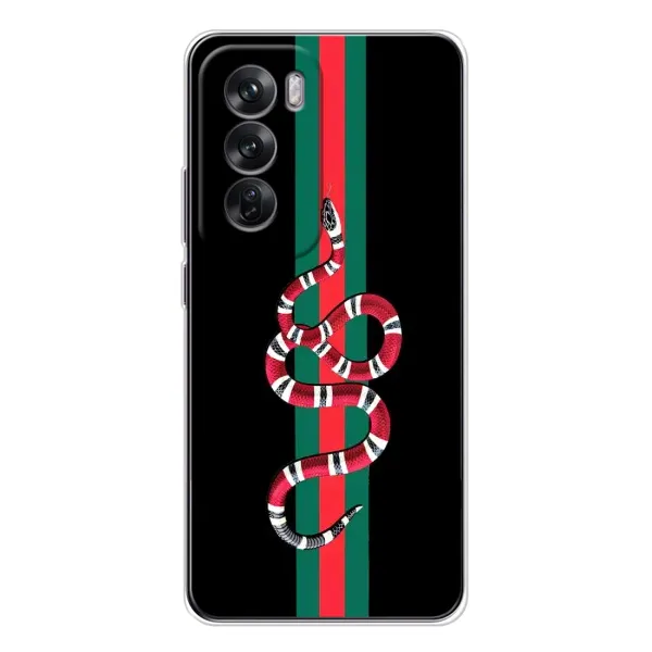 Чехол с рисунком «Змей Гуччи» для OPPO Reno 12 Чехол с рисунком «Змей Гуччи» для OPPO Reno 12