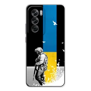 Патриотический Чехол для OPPO Reno 12 (ЗСУ)