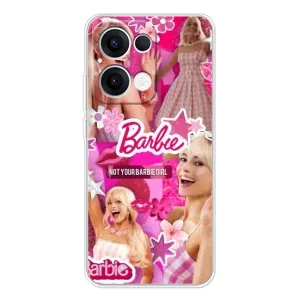 Силиконовый Чехол Барби Фильм на OPPO Reno 13 5G (Барби)