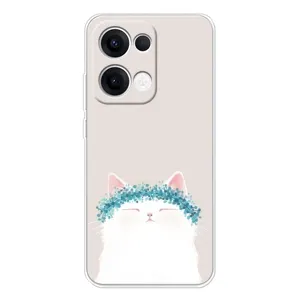 Чохол на тематику: Коти для OPPO Reno 13 5G (Білий котик)
