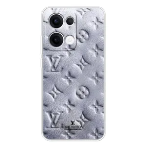 Текстурний Чохол Louis Vuitton для ОРО Reno 13 5G (Білий ЛВ)