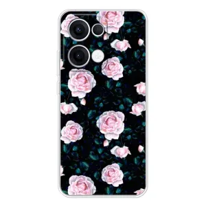 Чехлы с принтом Розочки для OPPO Reno 13 5G (Чайные розы)