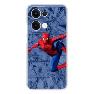 Силиконовый Чехол для OPPO Reno 13 5G (Человек Паук)