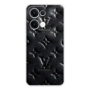Текстурний Чохол Louis Vuitton для ОРО Reno 13 5G (Чорний ЛВ)