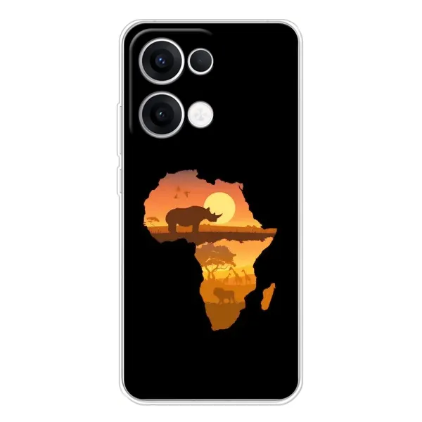 Чехол с рисунком «Карта» для OPPO Reno 13 5G Чехол с рисунком «Карта» для OPPO Reno 13 5G