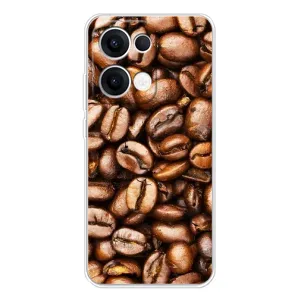 Чехол с изображением  вкусной еды для OPPO Reno 13 5G (Кофе)