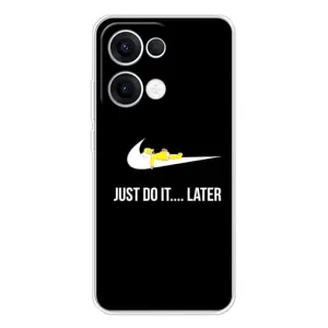 Силіконовый Чохол на OPPO Reno 13 5G з картинкою НАЙК (Later)