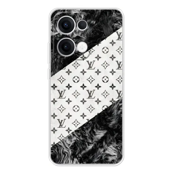 Чехол с рисунком «LV на белом» для OPPO Reno 13 5G Чехол с рисунком «LV на белом» для OPPO Reno 13 5G