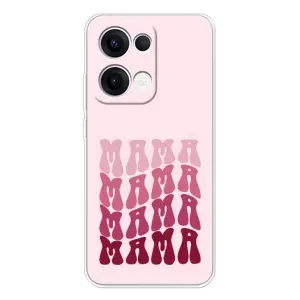 Чехлы на день мамы для ОПО Reno 13 5G (Надпись мама)