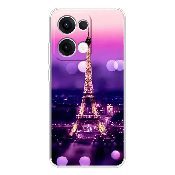 Чехол с рисунком «Париж башня» для OPPO Reno 13 5G Чехол с рисунком «Париж башня» для OPPO Reno 13 5G