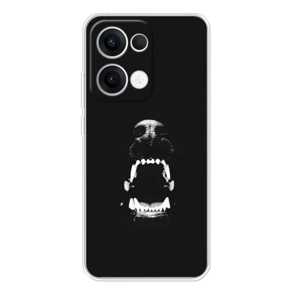 Чехол с рисунком «Пасть добермана» для OPPO Reno 13 5G Чехол с рисунком «Пасть добермана» для OPPO Reno 13 5G
