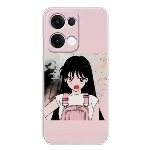 Чехол с персонажами АНИМЕ на OPPO Reno 13 5G (Сейлор Марс)