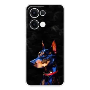 Бампер для OPPO Reno 13 5G з картинкою "Песики" (Собака Мопсік)