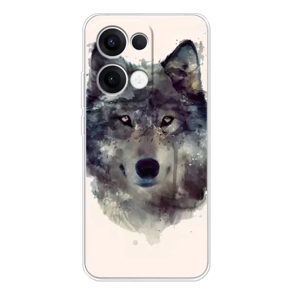 Чехол с рисунком «Волк» для OPPO Reno 13 5G Чехол с рисунком «Волк» для OPPO Reno 13 5G