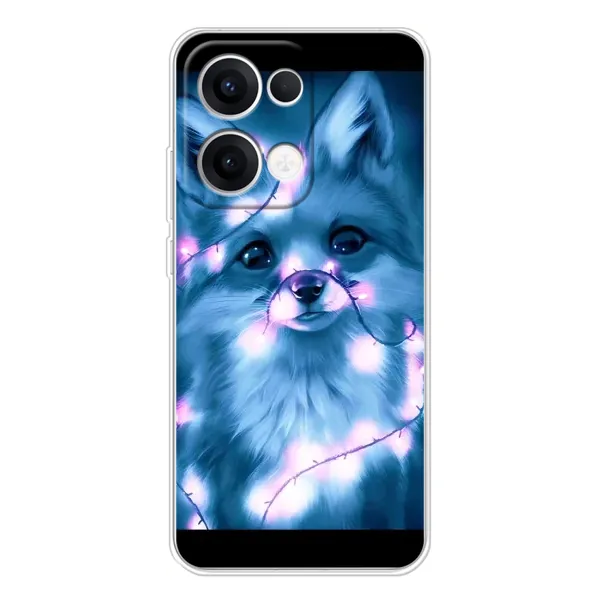 Чехол с рисунком «Яркая Лиса» для OPPO Reno 13 5G Чехол с рисунком «Яркая Лиса» для OPPO Reno 13 5G