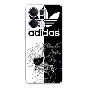 Чехол в стиле "Адидас" для ОППО Рено 13 Про 5G (Adidas шнурки)