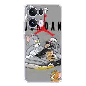 Силиконовый Чехол Nike Air Jordan на ОППО Рено 13 Про 5G (Air Jordan)