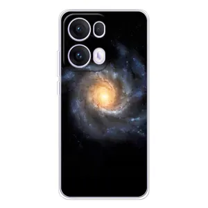 Чохли КОСМОС на OPPO Reno 13 Pro 5G (Чорна дира)