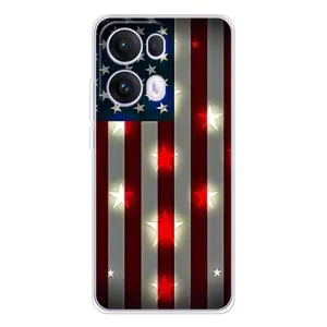 Чохол Прапор USA для OPPO Reno 13 Pro 5G (Прапор США 2)