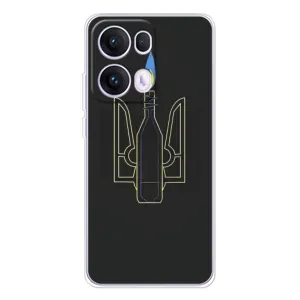 Чехол с картинкой (Патриотический ГЕРБ) на OPPO Reno 13 Pro 5G (Герб - Молотова)