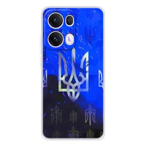 Чехол Укр Символика для OPPO Reno 13 Pro 5G (Герб)