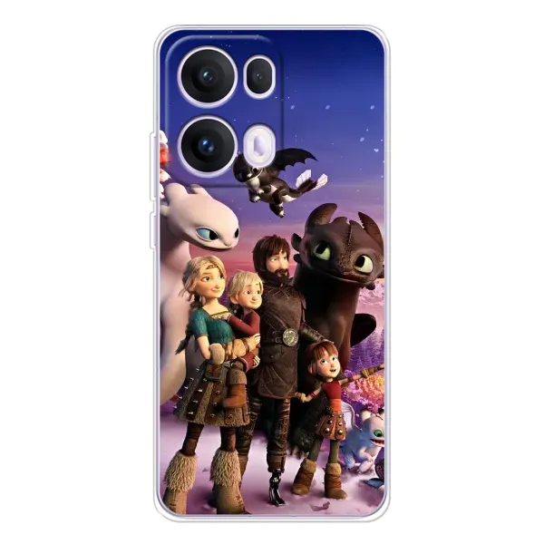 Чехол с рисунком «Герои дракона» для OPPO Reno 13 Pro 5G Чехол с рисунком «Герои дракона» для OPPO Reno 13 Pro 5G