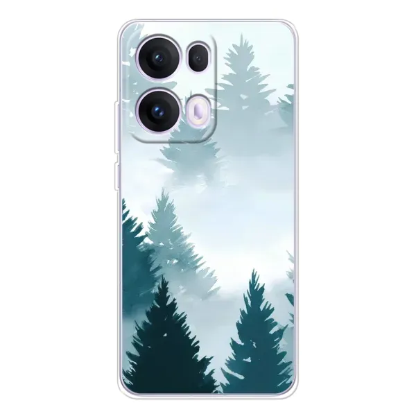 Чехол с рисунком «Горный лес» для OPPO Reno 13 Pro 5G Чехол с рисунком «Горный лес» для OPPO Reno 13 Pro 5G