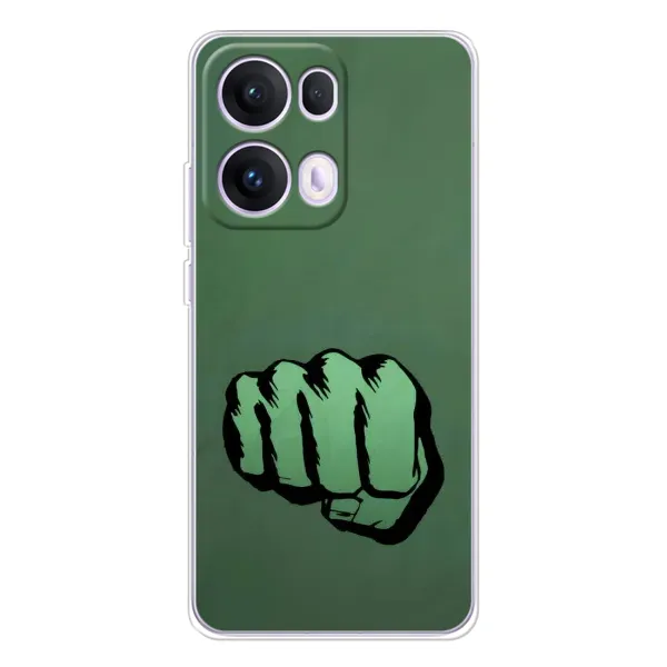 Чехол с рисунком «Халк» для OPPO Reno 13 Pro 5G
