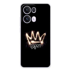 Чехол (Корона на чёрном фоне) для ОППО Рено 13 Про 5G (Корона)