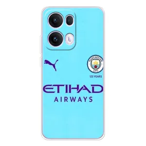 Силиконовые Чехлы принт Футбол на OPPO Reno 13 Pro 5G (Man City)