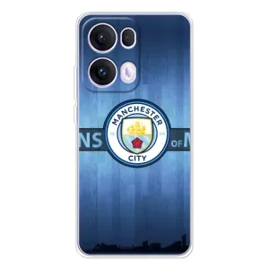 Силиконовые Чехлы принт Футбол на OPPO Reno 13 Pro 5G (ManCity)