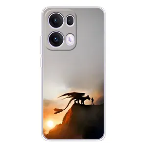 Чехол дракон Беззубик для OPPO Reno 13 Pro 5G (Мультиик Беззубик)