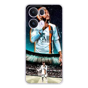 Силіконовий Чохол для OPPO Reno 13 Pro 5G (Неймар ПСЖ)