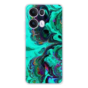Чохли з тематикою "Мрамор" на ОРО Reno 13 Про 5G (Салатний мрамор)