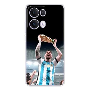 Чохли Лео Мессі Аргентина для OPPO Reno 13 Pro 5G (Щасливий Мессі)